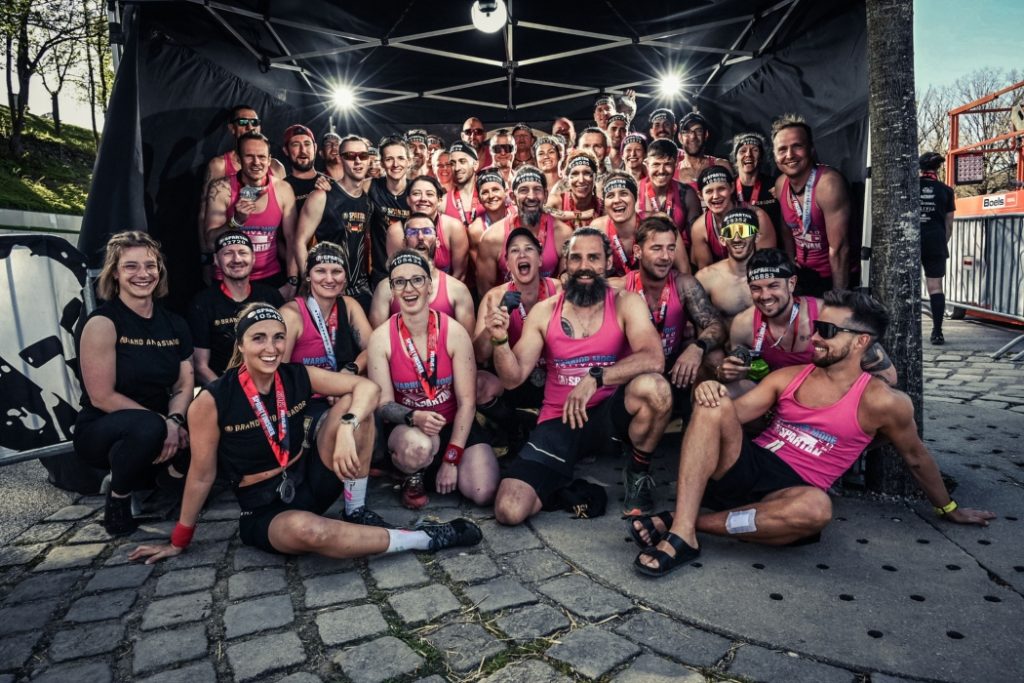 spartan race Wochenende mit Freunden