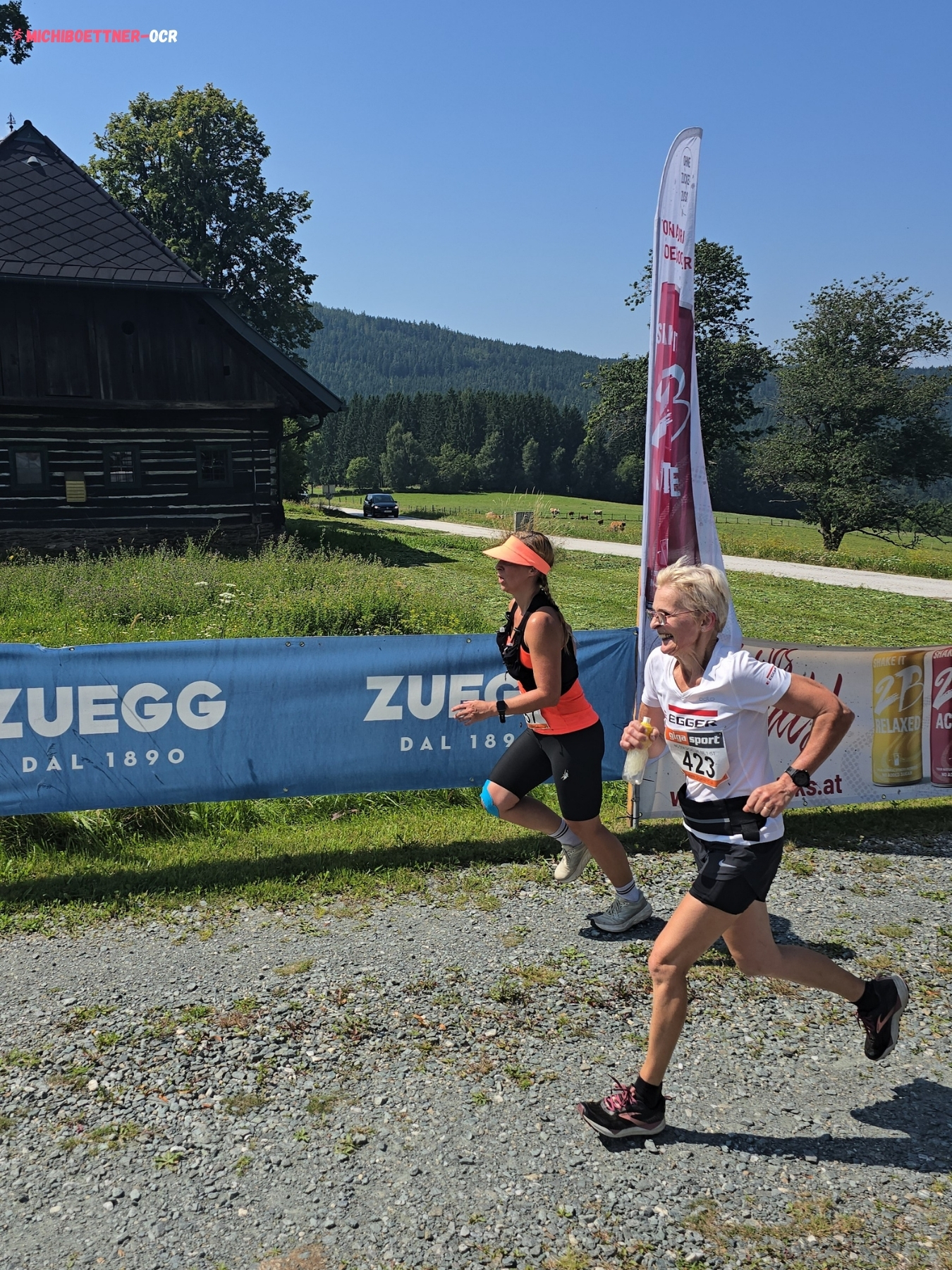 Kraiger Berglauf 2025 Ziel Sprint