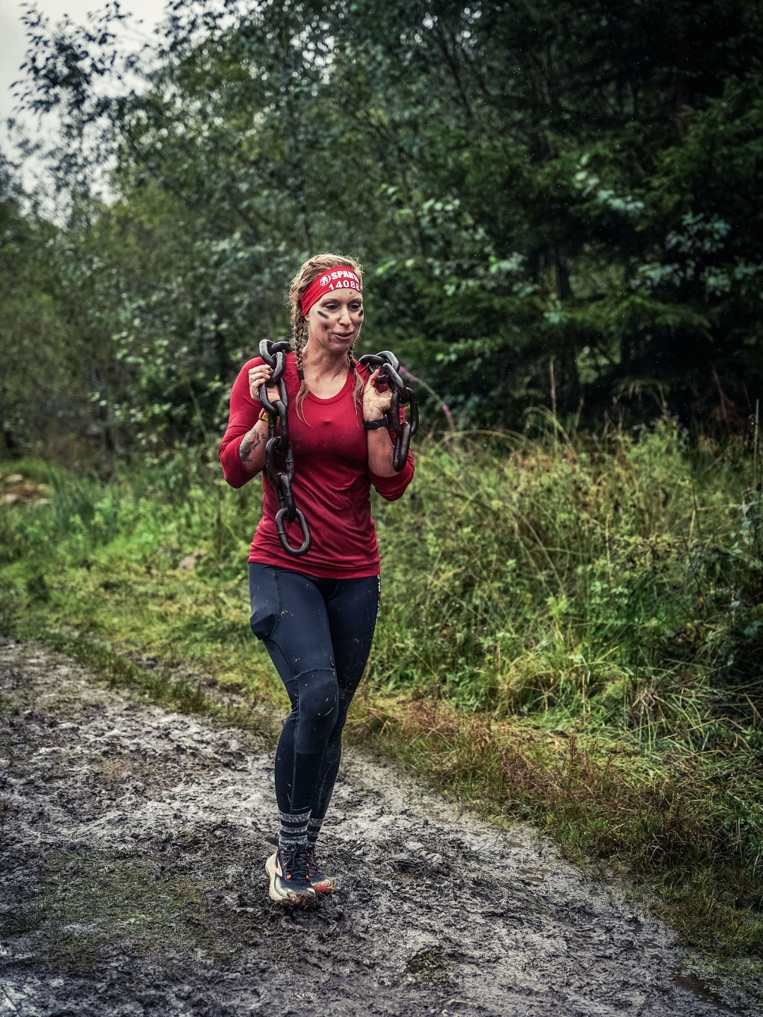 Spartan Race Kaprun 2025 Chain Carry